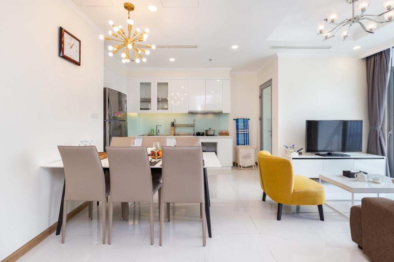 Hoasun Boutique Apartment - Vinhomes Central Park 胡志明市 外观 照片