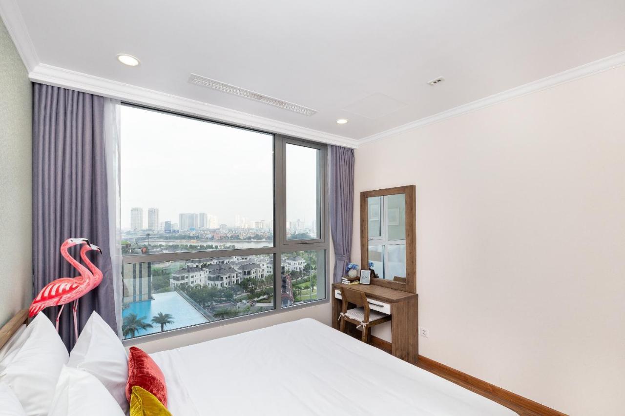 Hoasun Boutique Apartment - Vinhomes Central Park 胡志明市 外观 照片