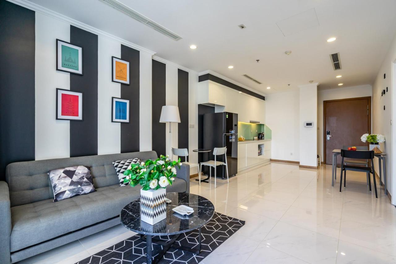 Hoasun Boutique Apartment - Vinhomes Central Park 胡志明市 外观 照片