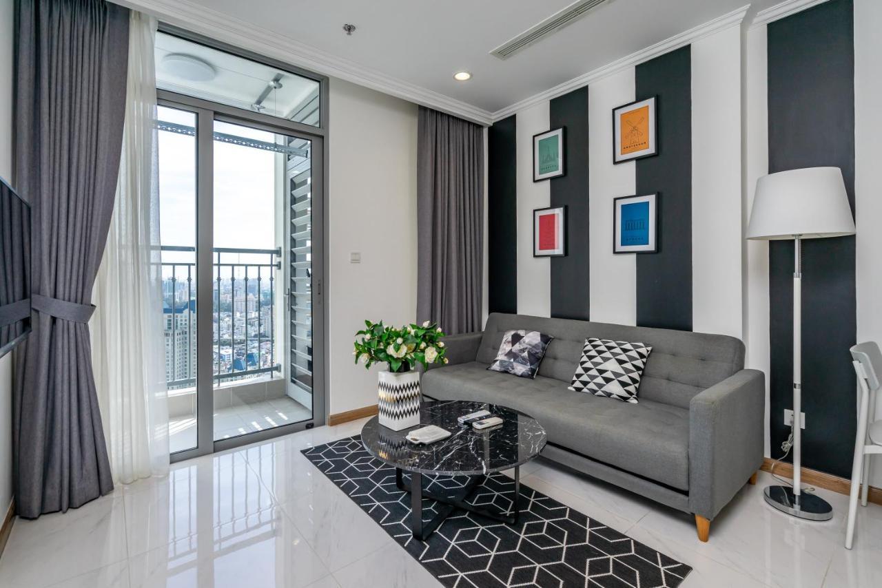 Hoasun Boutique Apartment - Vinhomes Central Park 胡志明市 外观 照片