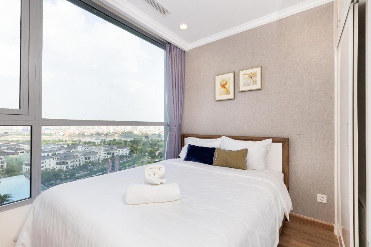 Hoasun Boutique Apartment - Vinhomes Central Park 胡志明市 外观 照片